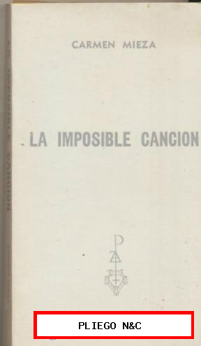 La Imposible Canción. Carmen Mieza. Reno 1975