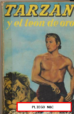 Tarzán y el león de oro. nº 9. Editorial Gustavo Gili 1956