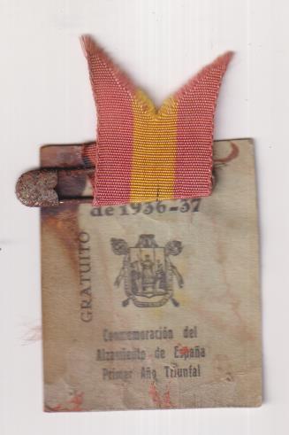 18 julio. Conmemoración del Alzamiento de España. Primer Año triunfal. 1936-37. Sevilla. Tipo muy escasa