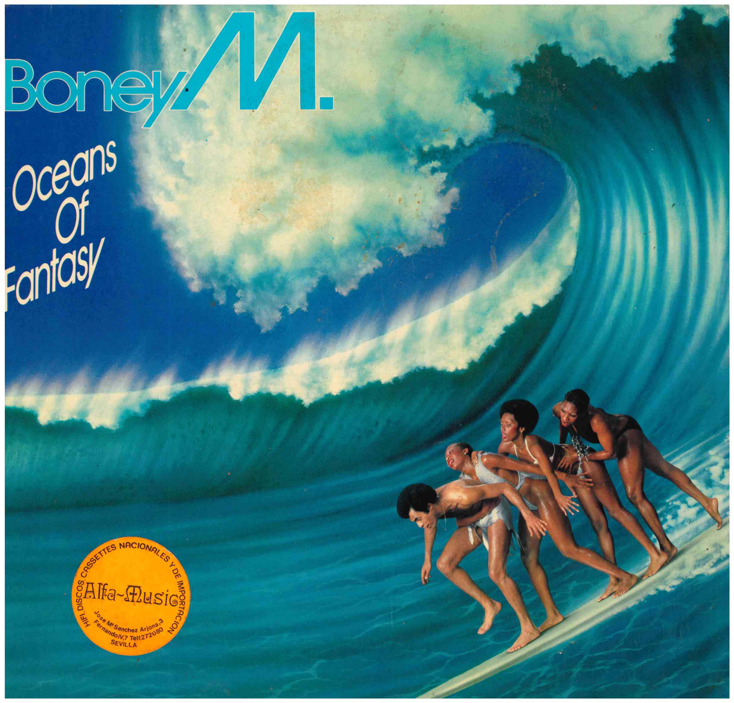 Boney M. Oceans of Fantasy. Ariola 1979 (200 888-I)