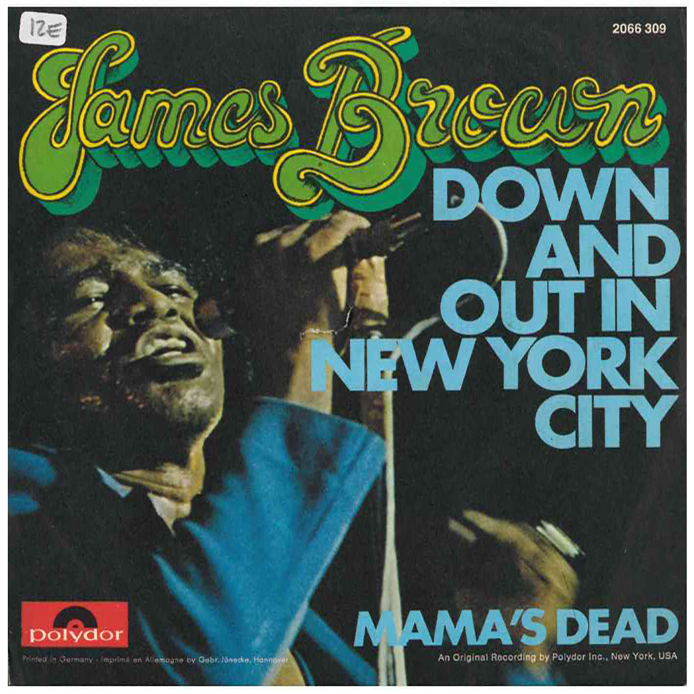 James Brown – Down And Out In New York City