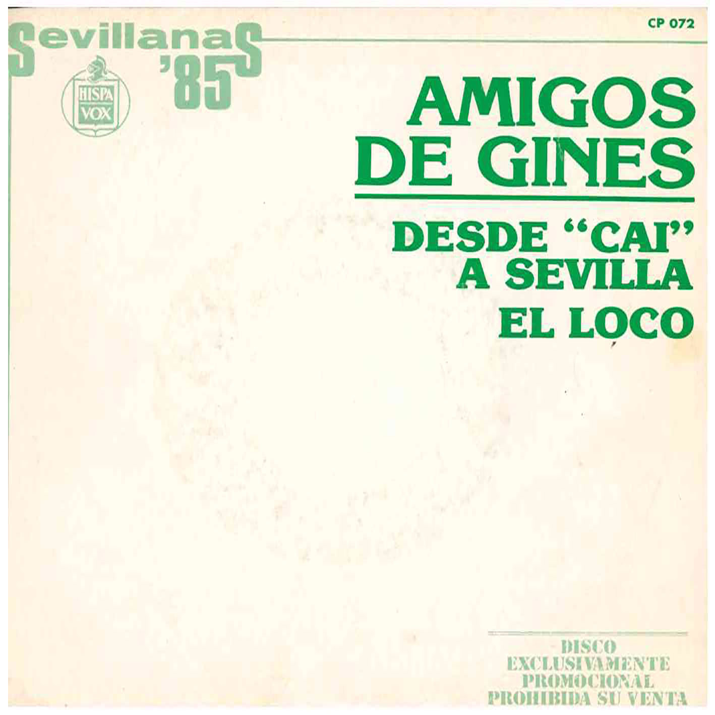 Amigos De Gines – Sevillanas 85