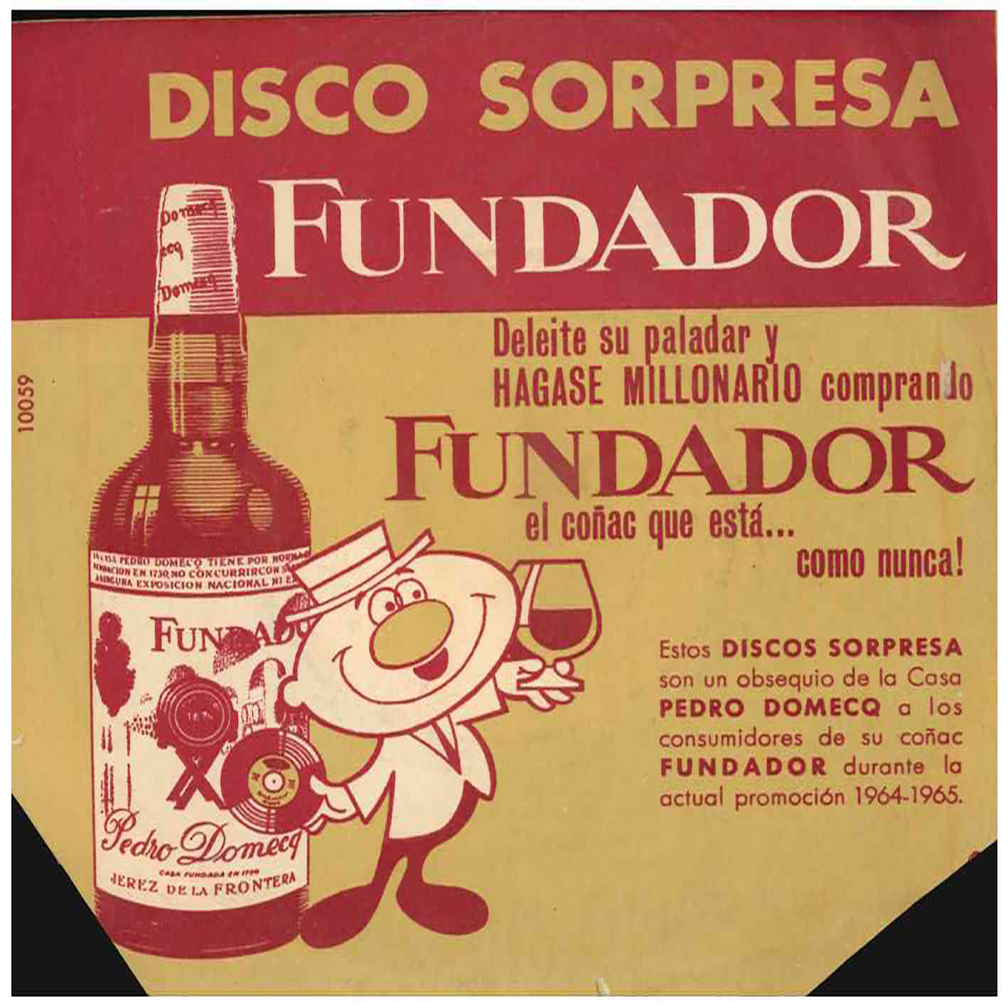 Fundador. Disco Sorpresa. Iberofon 1964 Valses