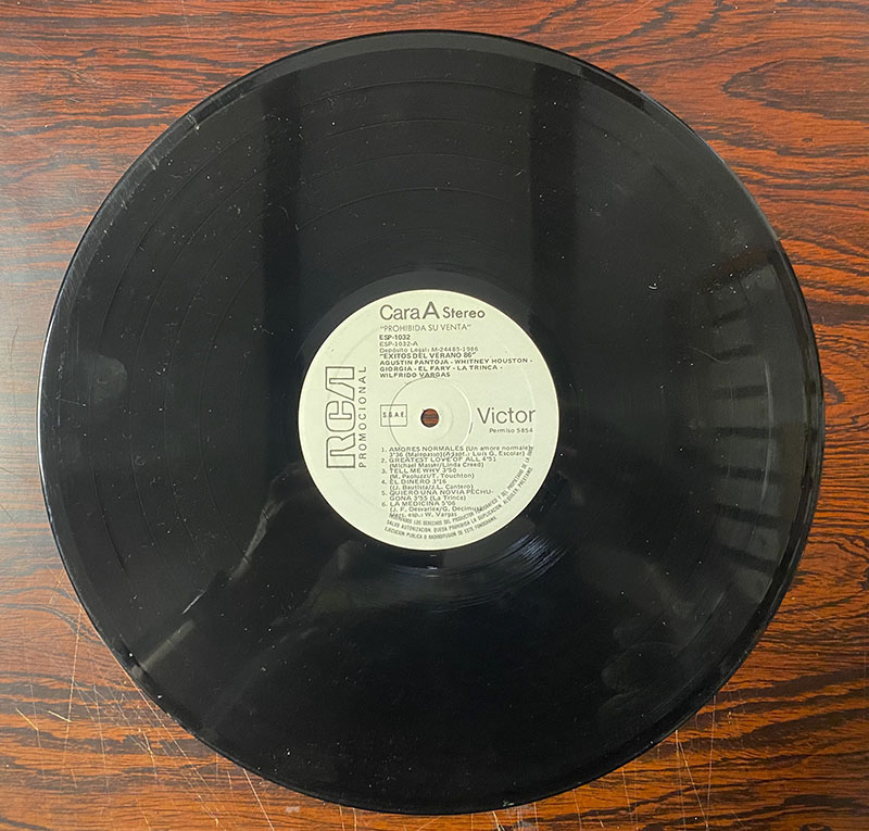 Éxitos del Verano 86. RCA 1986 (ESP 1032) Sin funda