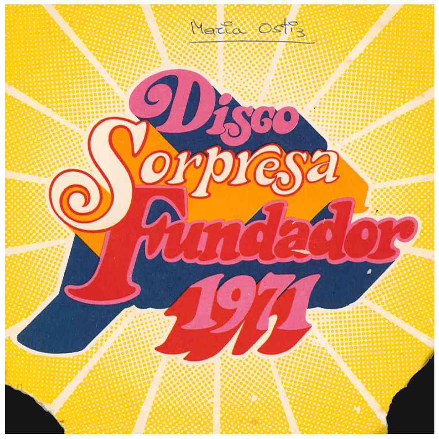 Fundador. Disco Sorpresa. Iberofon 1971