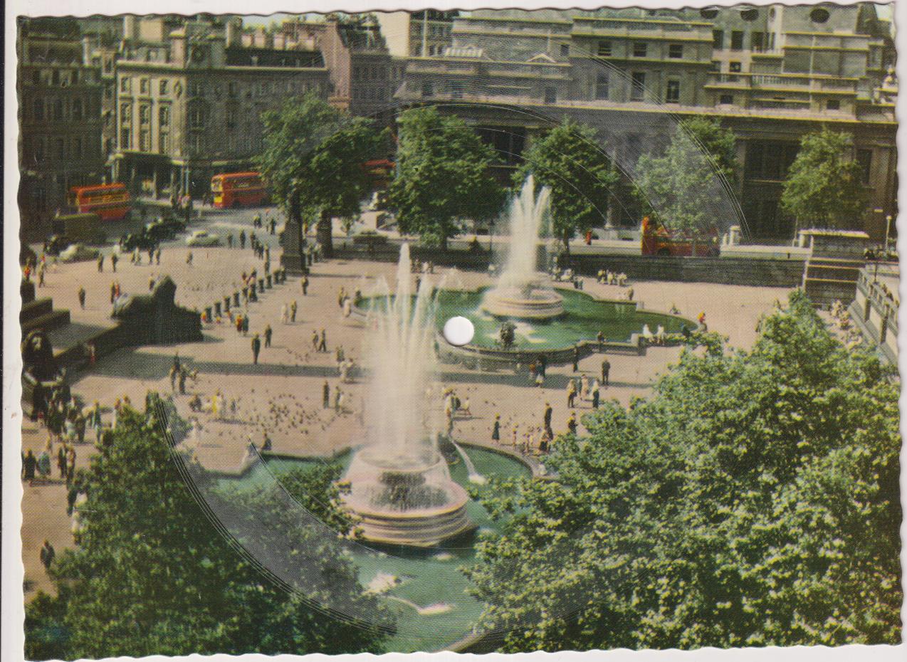 FonosCope. The Singing Postcard. Trafalgar Square. Medley of sea songs. (21x15,5)