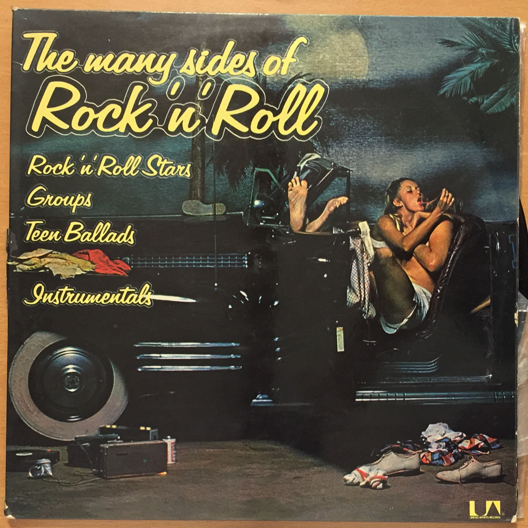 VVAA - The many sides of Rock`n`Roll. 1975 United Artist