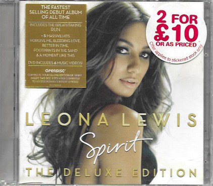 Leona Lewis. Spirit. The Luxe Edition. 2008 Sony BMG. 2 discos