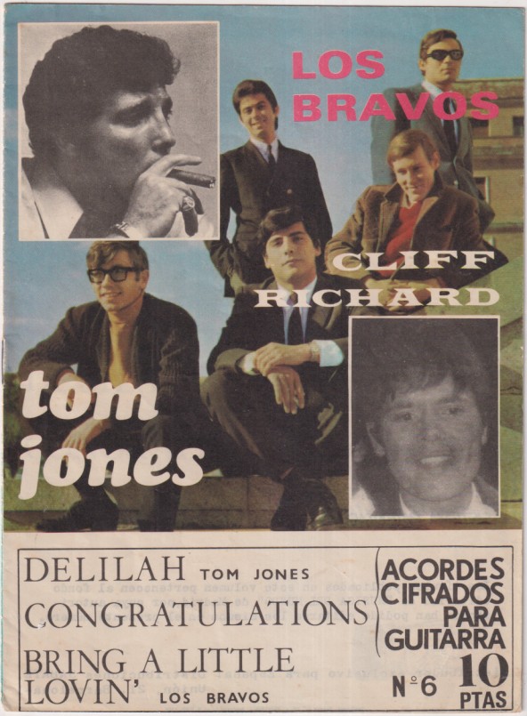 Acordes cifrados para Guitara nº 6. Delilah, Tom Jones