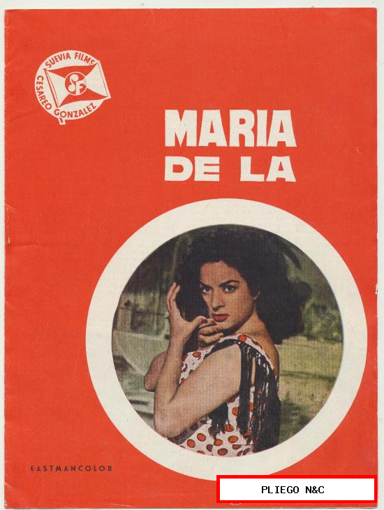 María de la O. Guía Publicitaria de Suevia Films