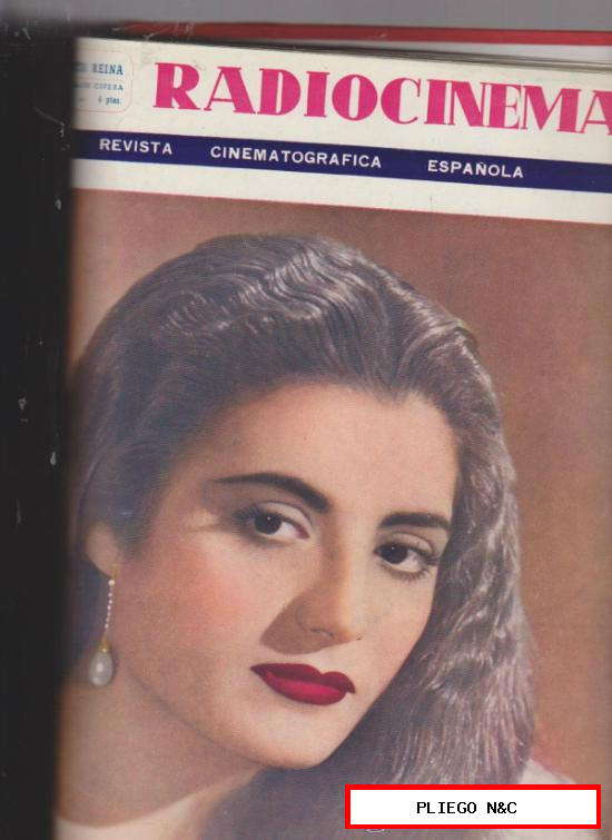 Juanita Reina. Tomo de lujo. Contiene: Lecturas, Febrero 1944, Los Domingos de ABC