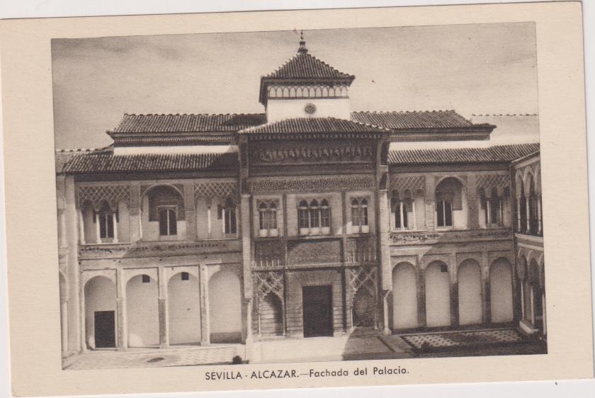 Sevilla-Alcázar. Fachada del Palacio