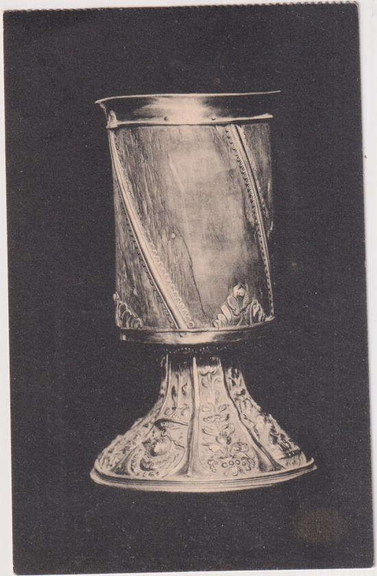 Tesoro Mayor. Vaso unicornio de Felipe El Hermoso. Fototipia Thomas. Sin usar