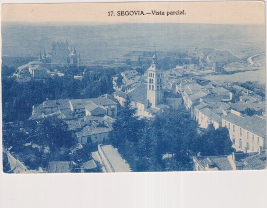 17. Segovia. Vista parcial. Edición Nuño. Sin Usar