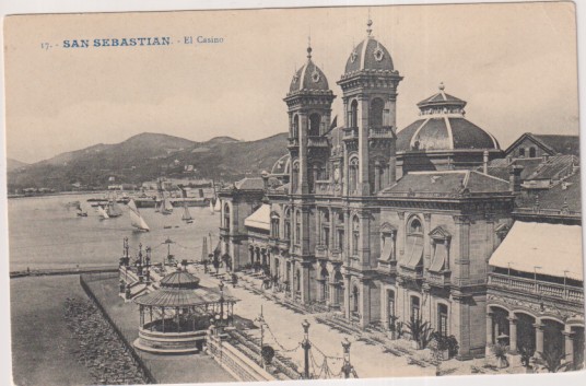 17- San Sebastián. El Casino. Edición G. Galarza. Sin usar