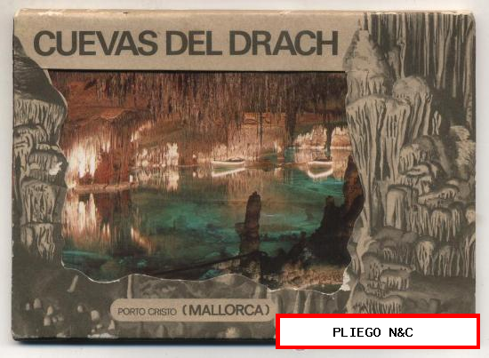 Cuevas del Drach. Mallorca. Carpeta de 10 postales
