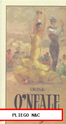Drink O´ Neale. Postal Moderna de un cartel de 1900