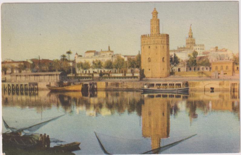 Sevilla. La torre del Oro. Editorial Mayfe