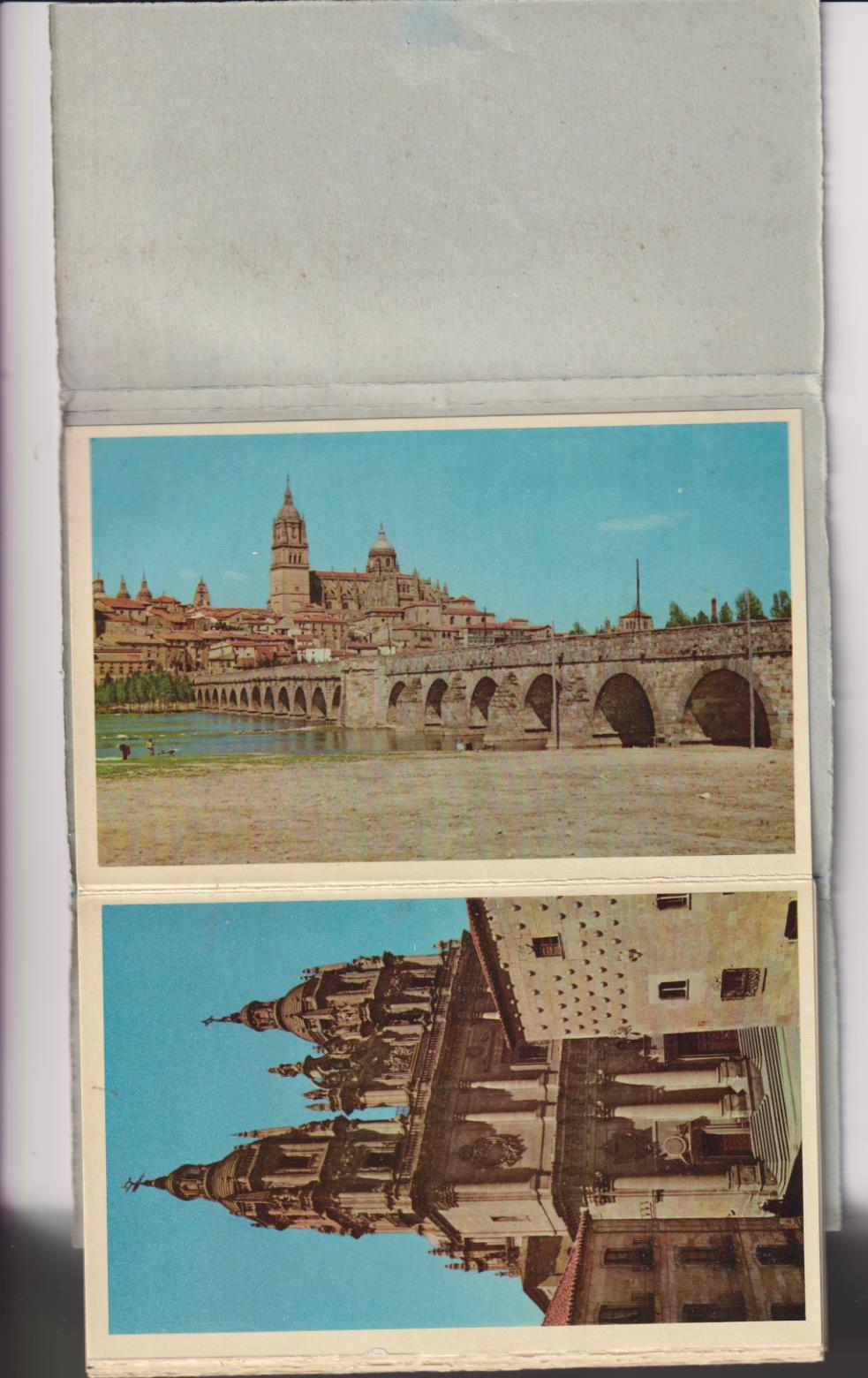 Salamanca.- Carpeta de 10 postales en acordeón. Años 40