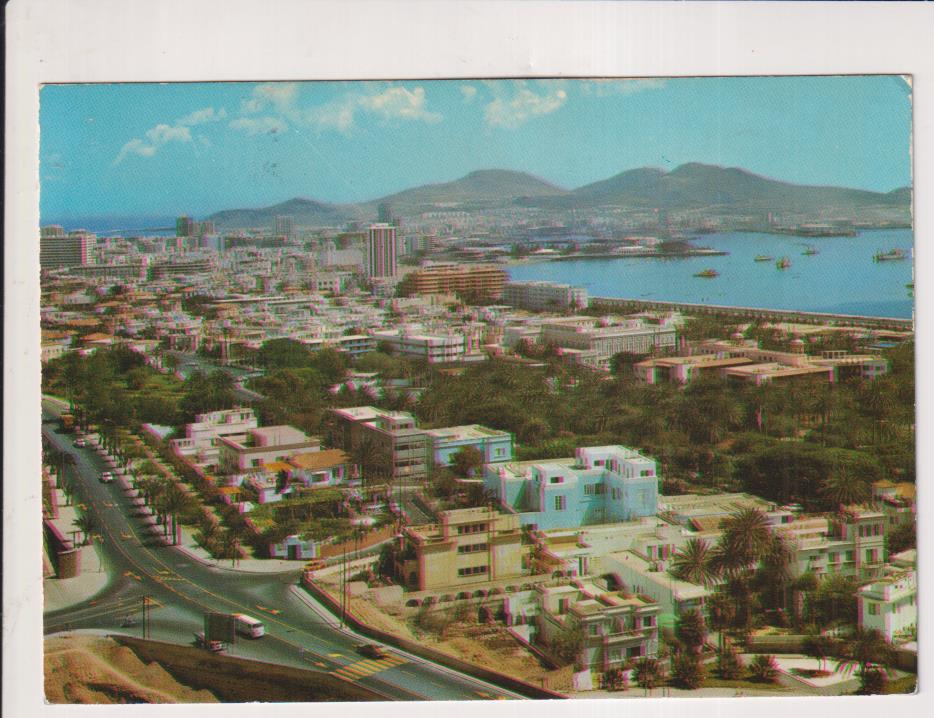 Las Palmas de Gran Canaria. Vista General. Franqueada y fechada en 1981