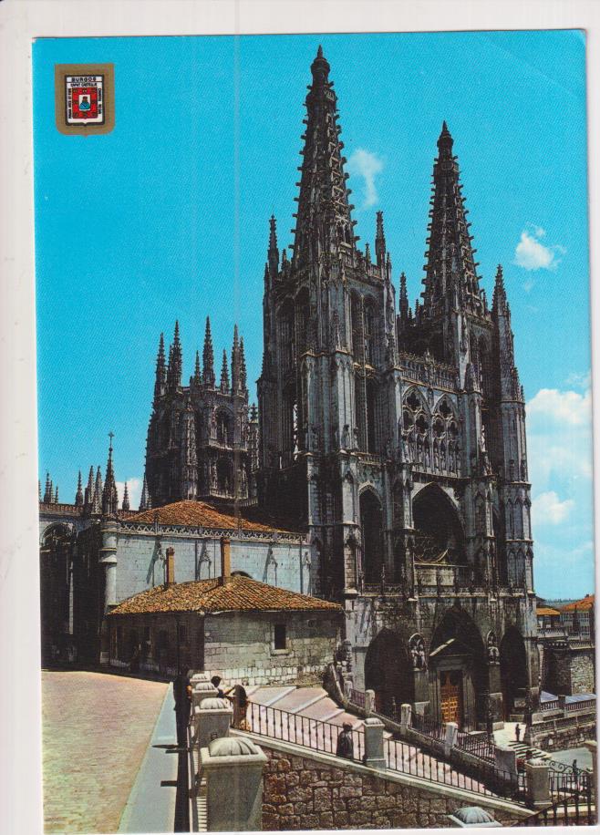 Burgos.- Catedral. Franqueada y fechada en 1985