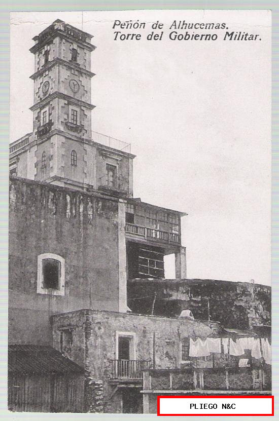Peñón de Alhucemas-Torre del Gobierno Militar