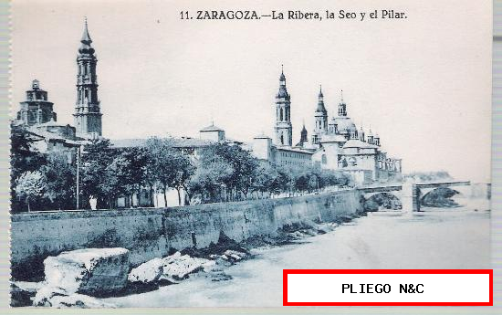 Zaragoza-La Ribera, la Seo y el Pilar