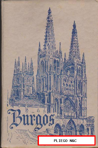 Burgos. Carpeta-libro con 10 postales