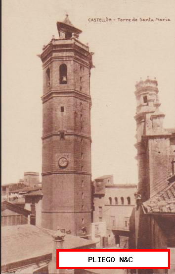 Castellón. Torre de Santa María. Edición Mumbrú