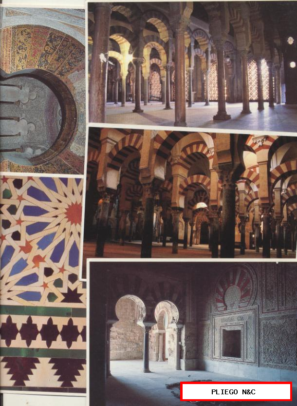 Córdoba-Lote de 5 postales grandes