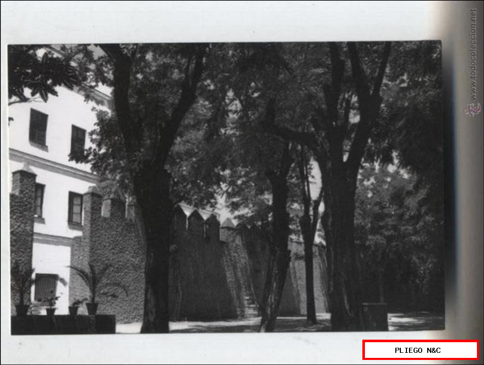 Foto del Antiguo Colegio, Muralla y Jardines del Valle. 1965