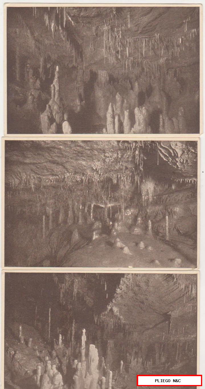 Cuevas de Altamira. Lote de 3 Postales. Aldus nº 3, 4, 5