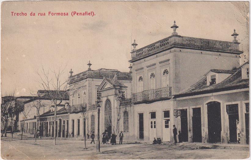 Portugal Bilhete Postal. Trecho da Rua Formosa (Penafiel)