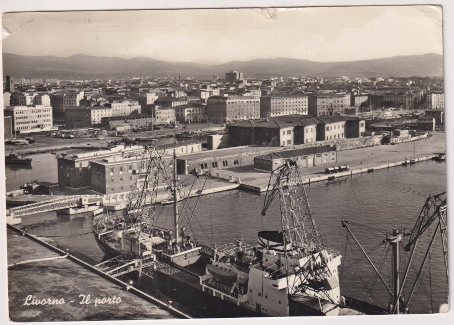 Suiza. Livorno. El Puerto. Franqueado9 y fechado en 1960. Destino: Tarragona