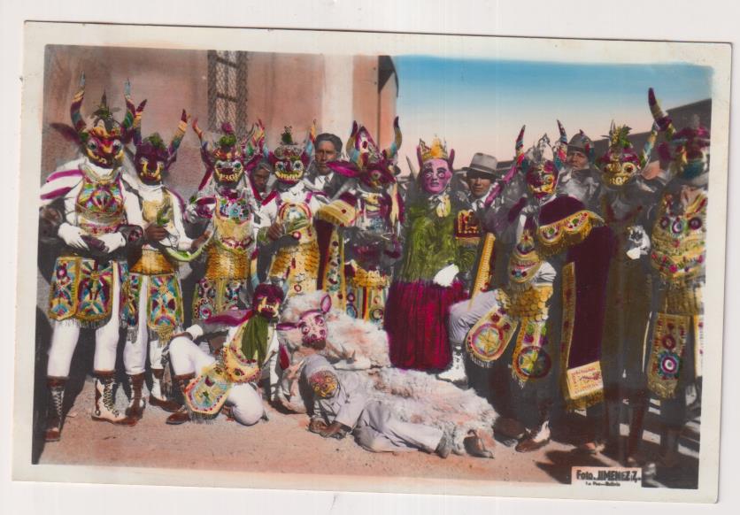 Folklore Boliviano. La paz. sin usar
