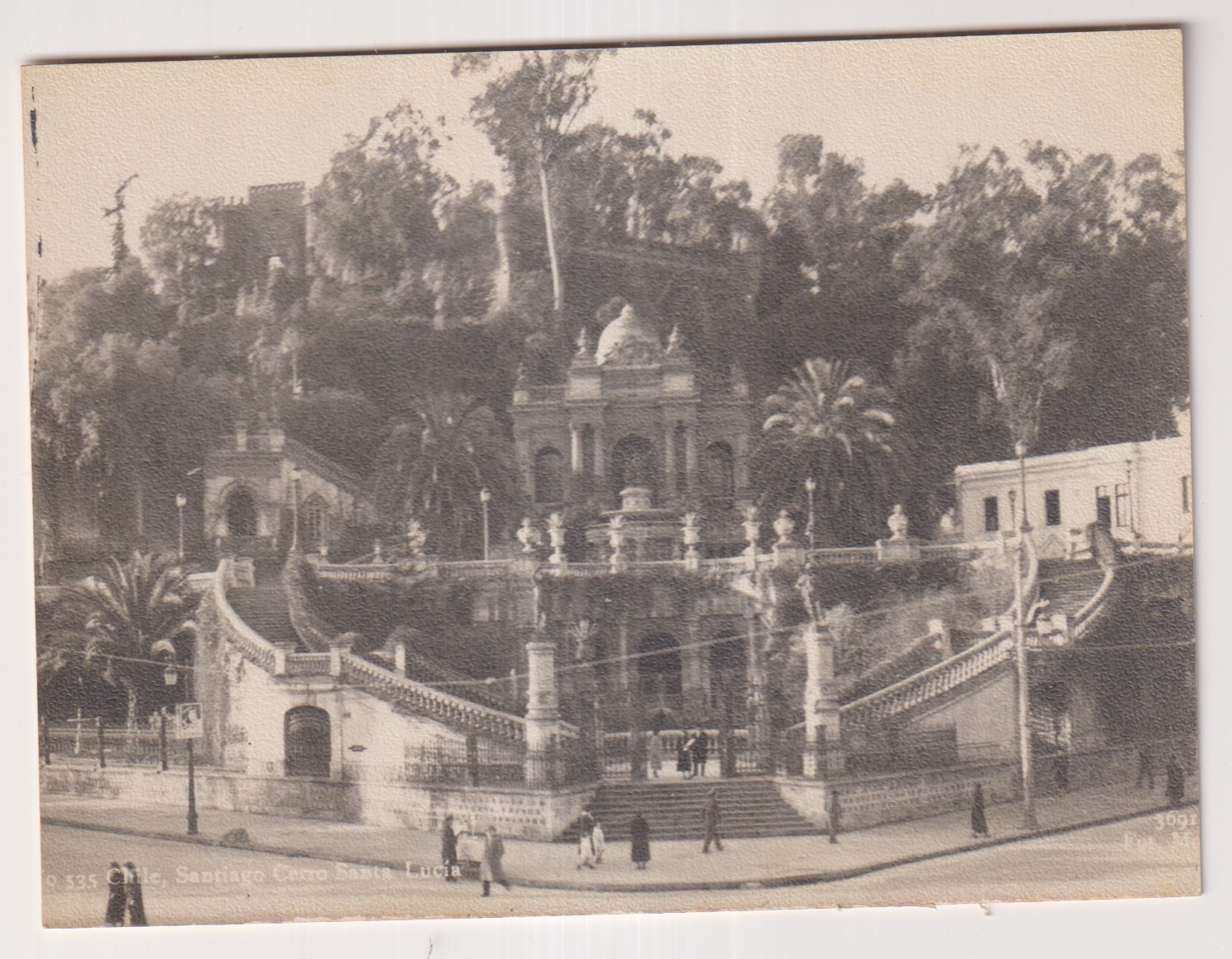 Chile Santiago.- Cerro de Santa Lucía