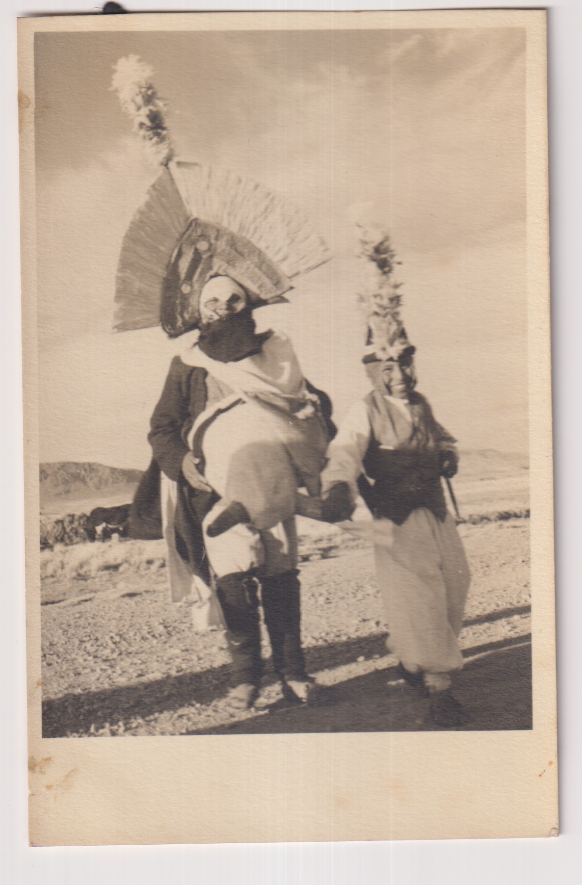 Foto Postal.- Folklore Boliviano