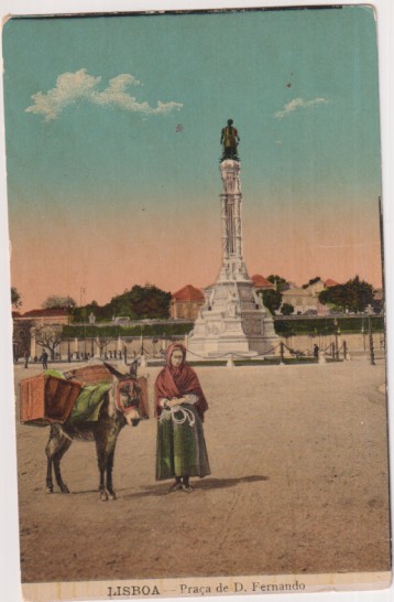 Lisboa. Plaza de D. Fernando. Sin usar