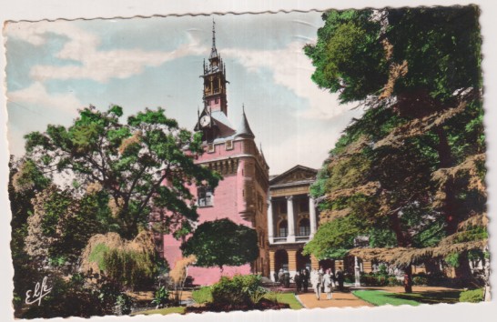 Francia. Toulouse. La Ville Rose. Fechado el 24 Ago. 1962. Destino. Barcelona