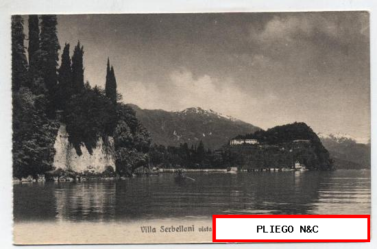 Villa Serbelloni. Vista del lago di Cecco