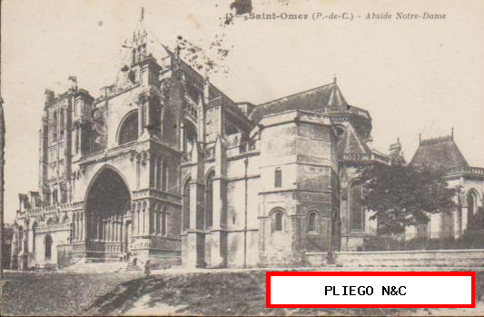 Saint-Omey-Abside Notre-Dame. Fechado en 1918