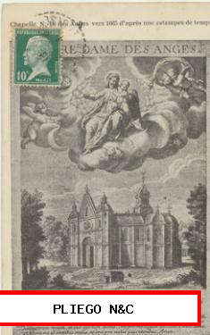 Chapelle des Anges vers 1665 d´aprés une Estampes de Temps. Fechado en 1904