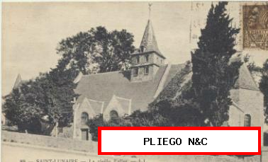 Saint Lunaire-Lavieille Eglise. Franqueado y fechado en 1931
