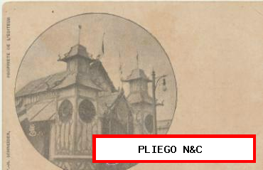 Exposition de Hanoi-Pavillon des Liqueurs françaises. RARA. Anterior a 1906