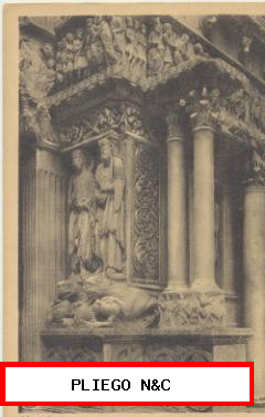 Saint gilles du Gard. Détail d´un des piliers