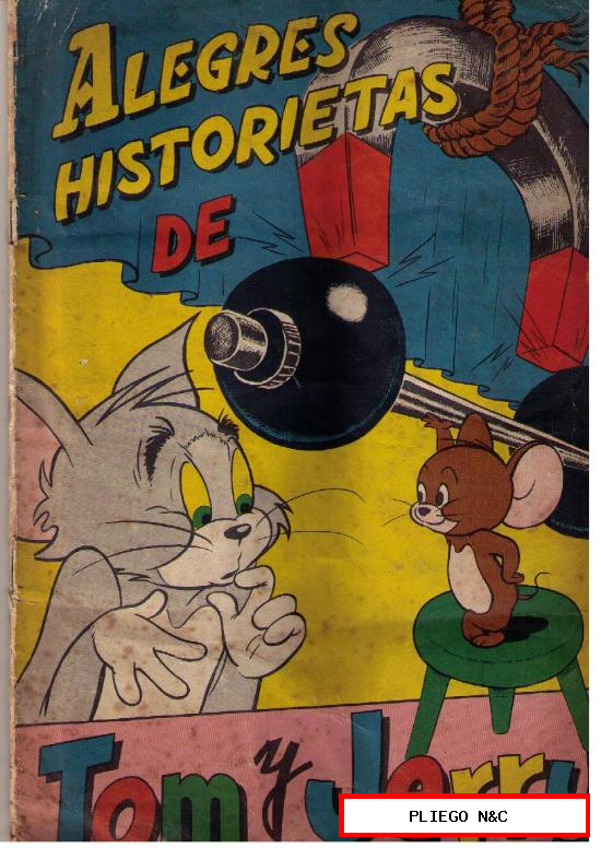 Alegres Historietas de Tom y Jerry. Fher 195?. Completo 200 cromos