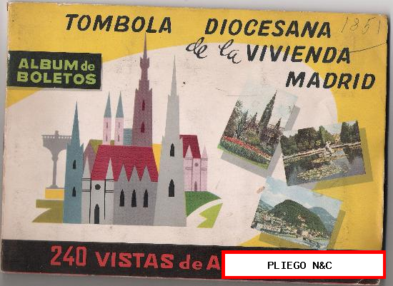 Vistas de Austria. Tómbola Diocesana de la vivienda de Madrid. Años 50. Completo: 240 cromos