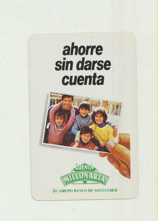 Calendario Fournier. Banco de Santander 1985