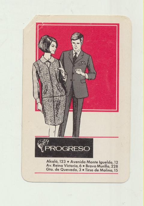 Calendario Fournier. Progreso 1968