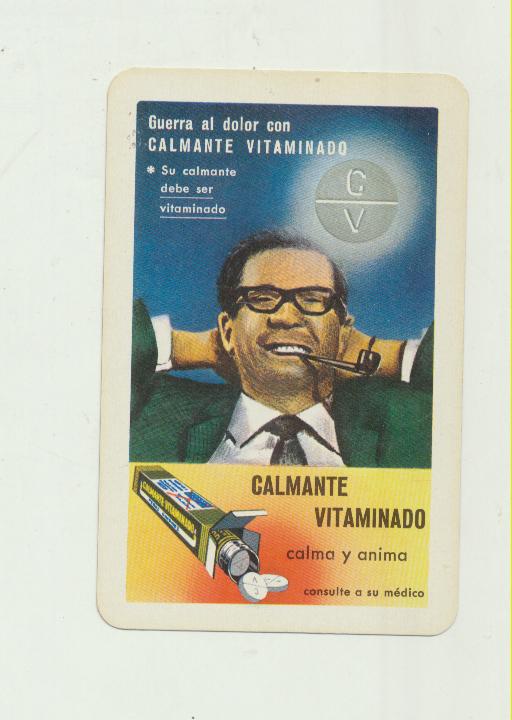 Calendario Fournier. Calmante Vitaminado 1966